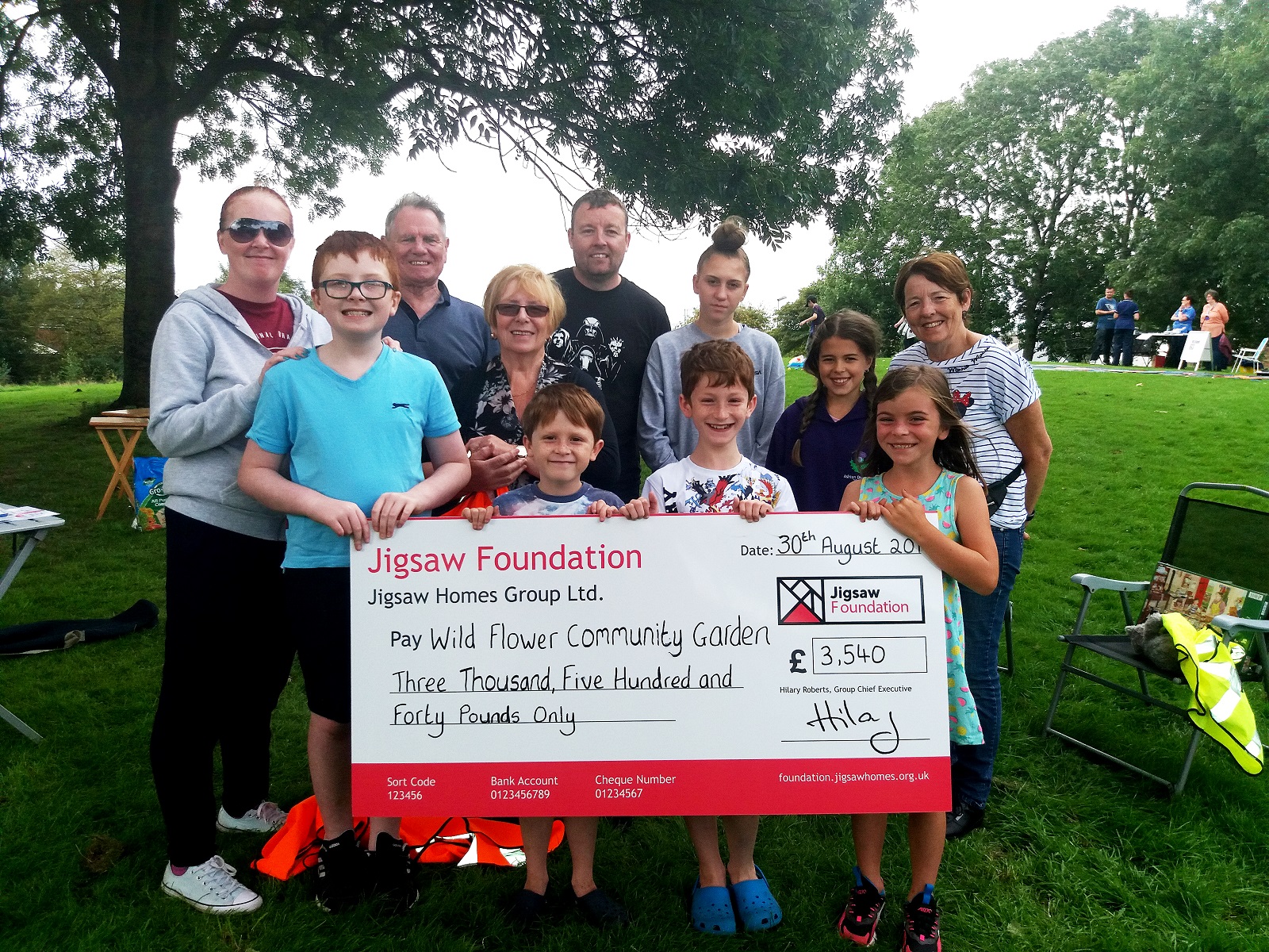 Jigsaw Foundation helps community blossom Jigsaw Foundation