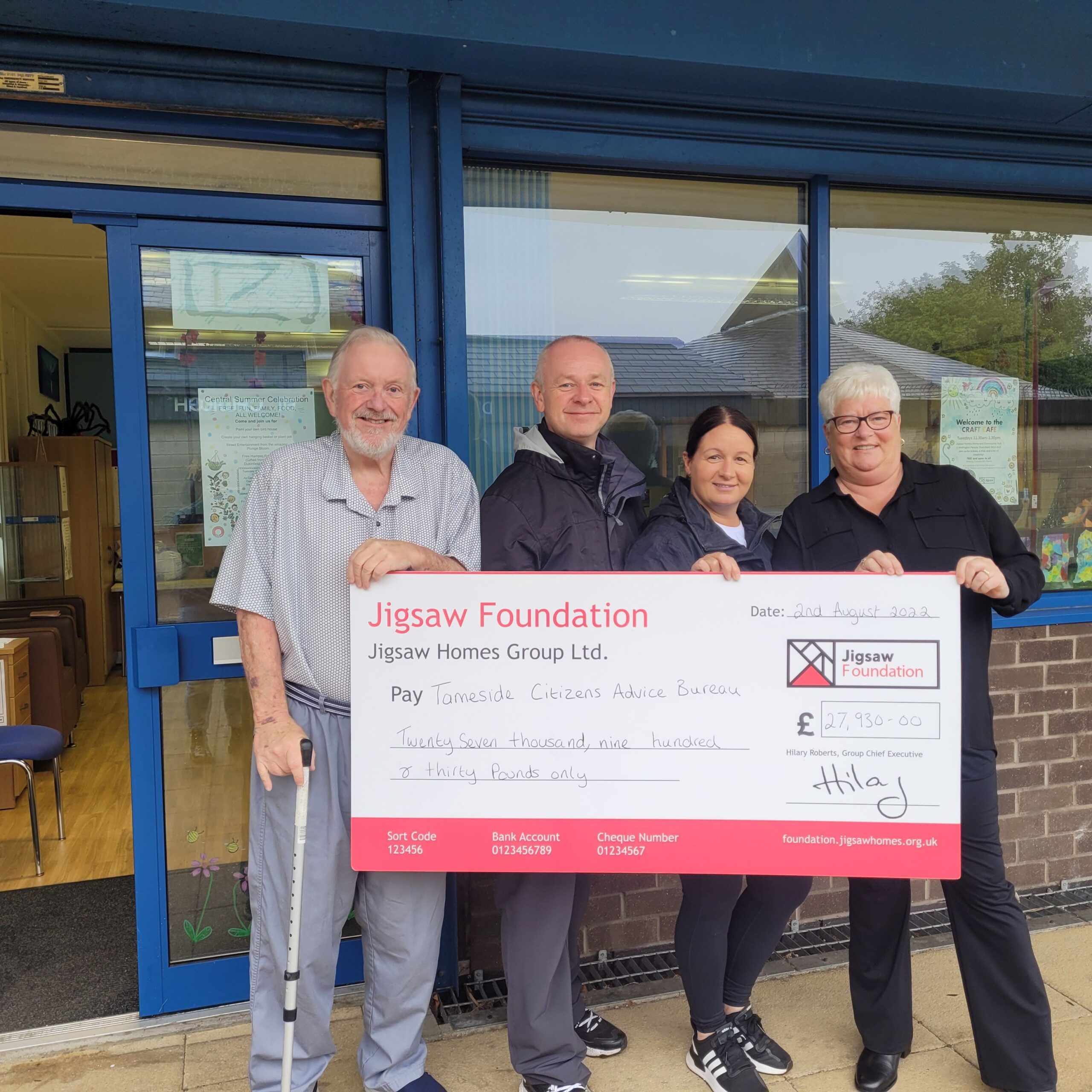 Jigsaw Foundation Offers Helping Hand to Residents Jigsaw Foundation