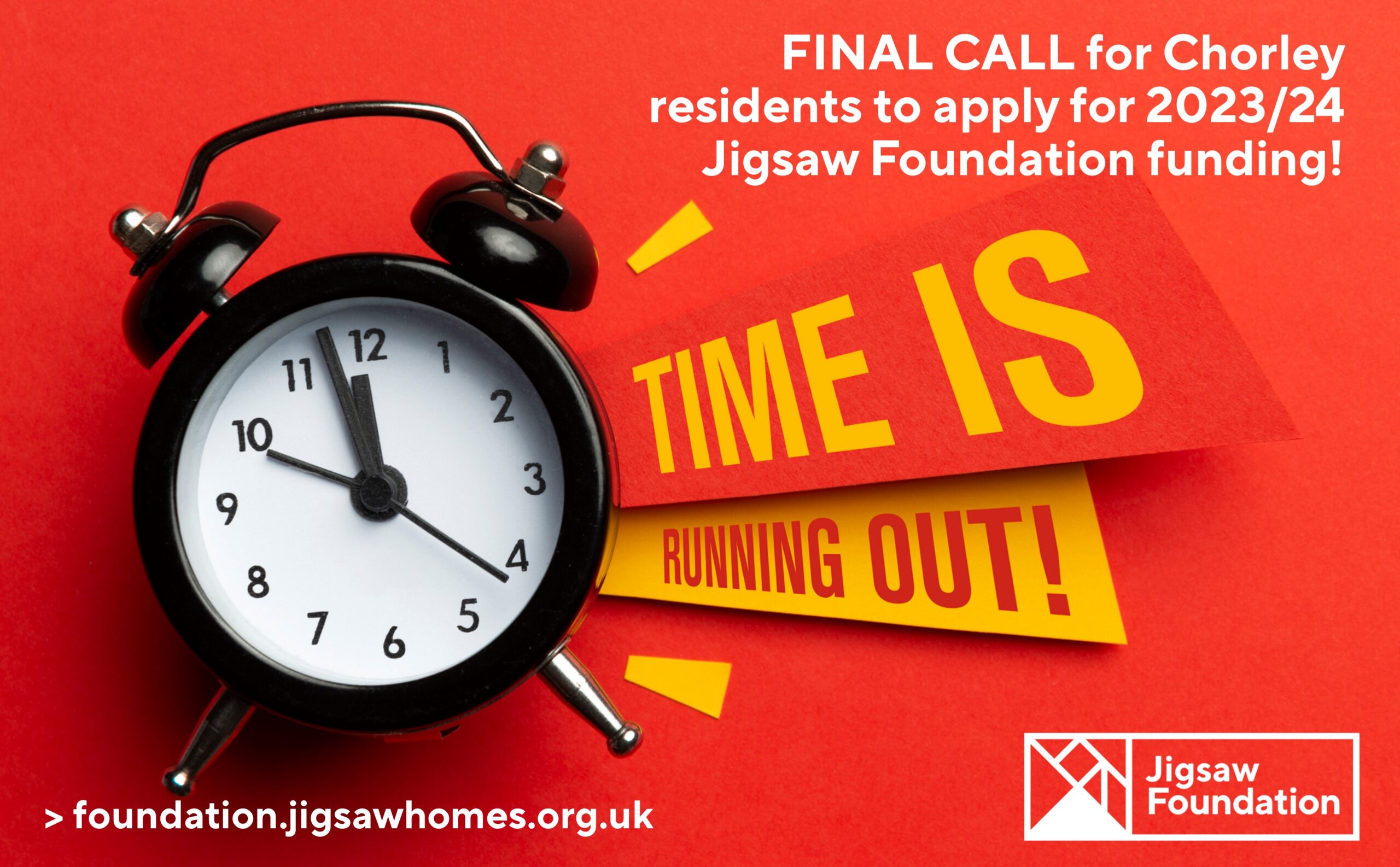 Final Call for Community Projects across Chorley to Apply for Grant